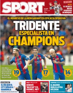 Barça MSN Sport