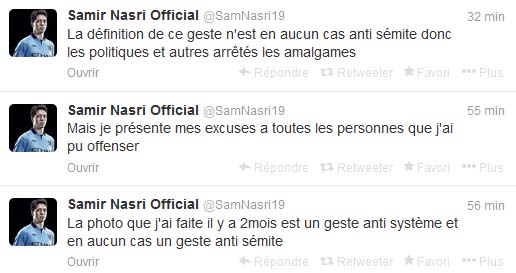 Nasri_Tweet_Quenelle