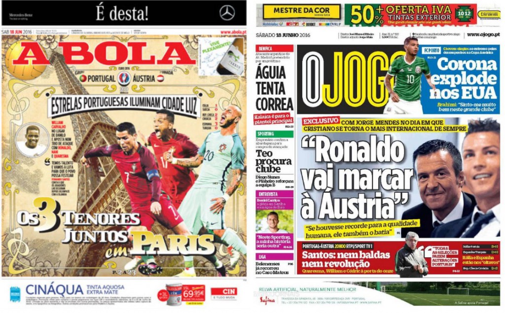 Une presse portugaise